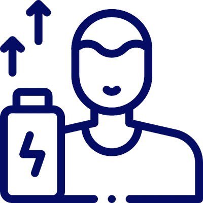 Mais energia e disposição